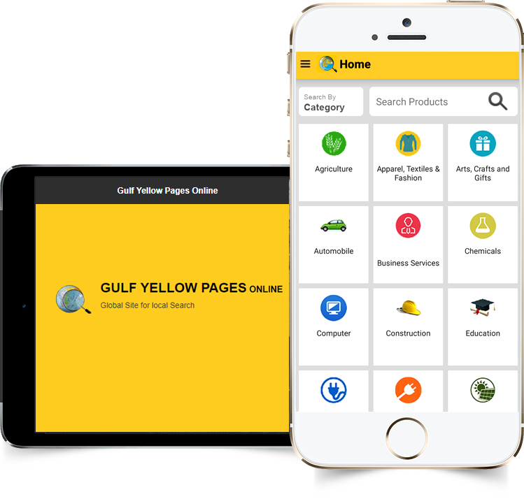 Gulf Yellow Pages mobile app