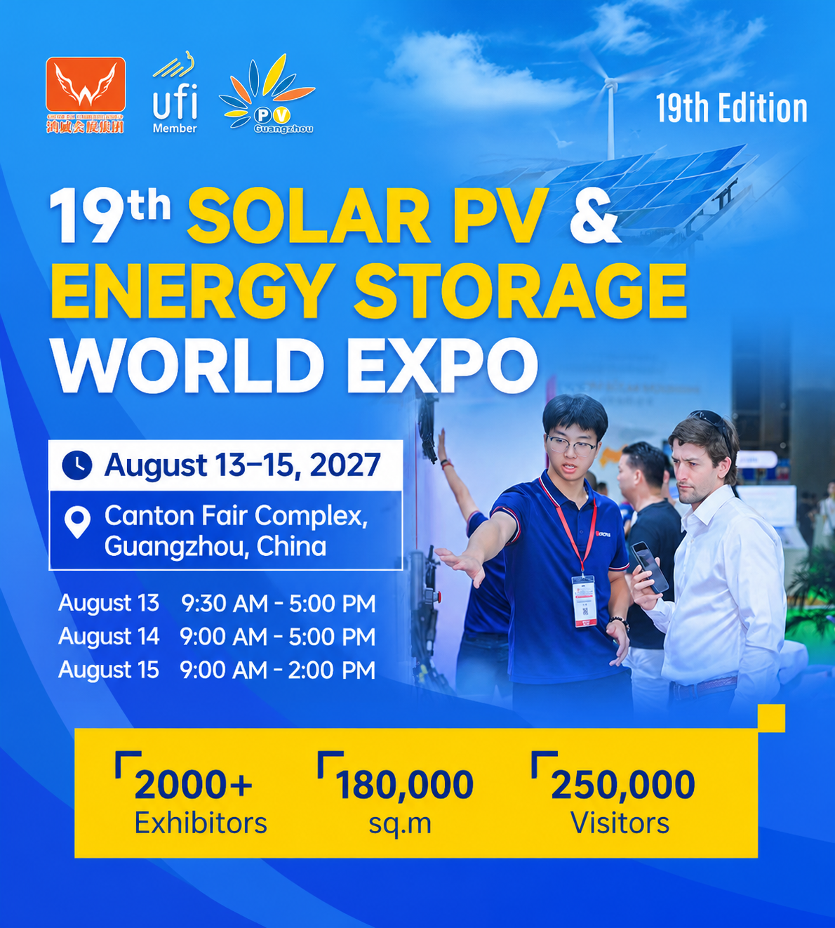 Solar PV & Energy Storage World Expo 2027