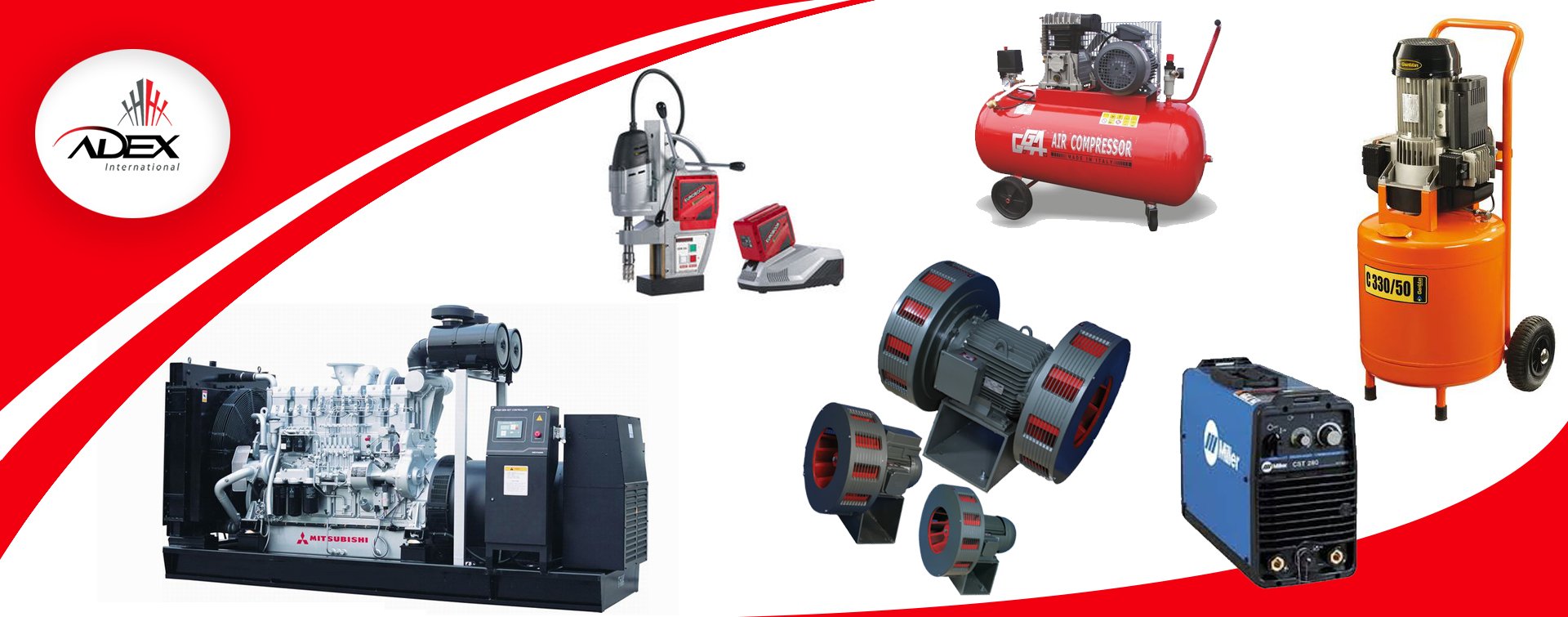 Generators from Adex International