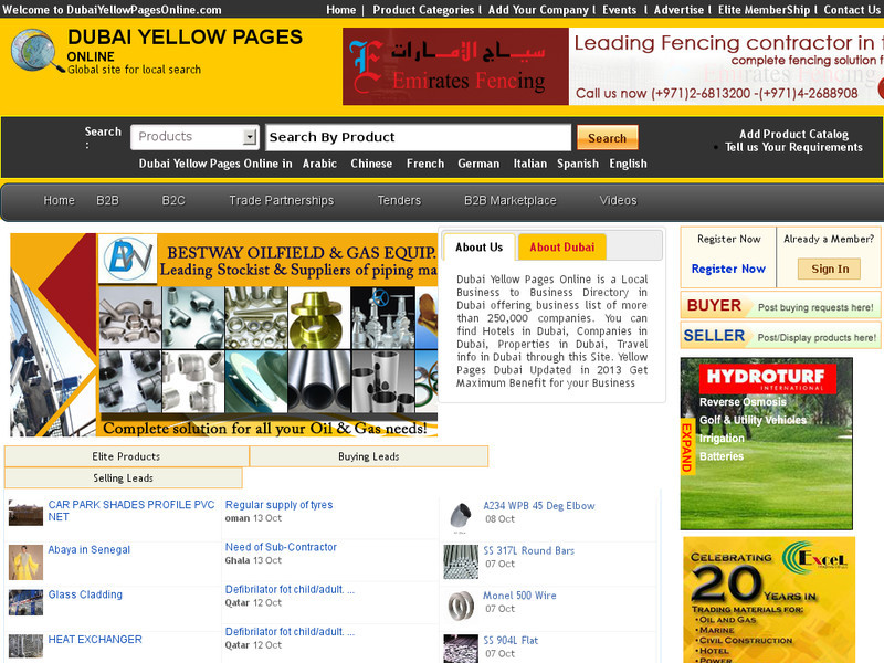 Dubai Yellow Pages Online Dubai Yellow Pages Online
