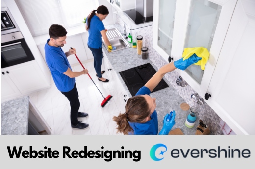Evershine Cleaning Website Redesigning